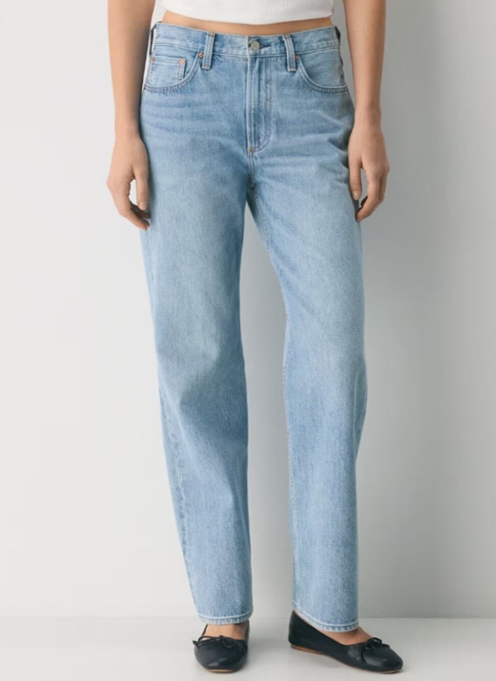 Denim Forum The 90's Iggy Lo-Rise Baggy Jean Blue 7 Yrs Bleu Taboo Women's 26